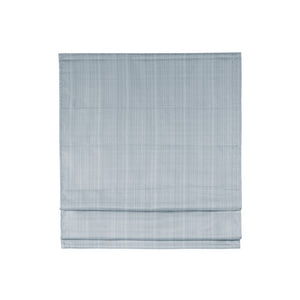 English Elm Basketweave Roman Shade with Thermal Foam Backing for Energy Efficiency, Cordless Easy Operation and Privacy Blue 10.5 L x 6.25 W x 7.5 H B035129725