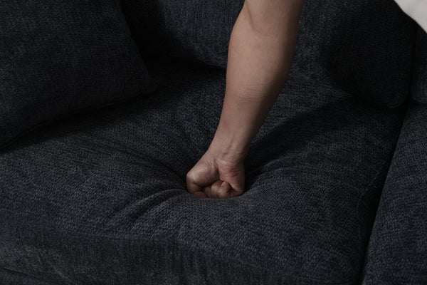 English Elm Sleeper Sofa Bed - Modern 2-Seater Pull-Out Couch With Memory Foam Mattress For Small Spaces W3696S00004-GIGA