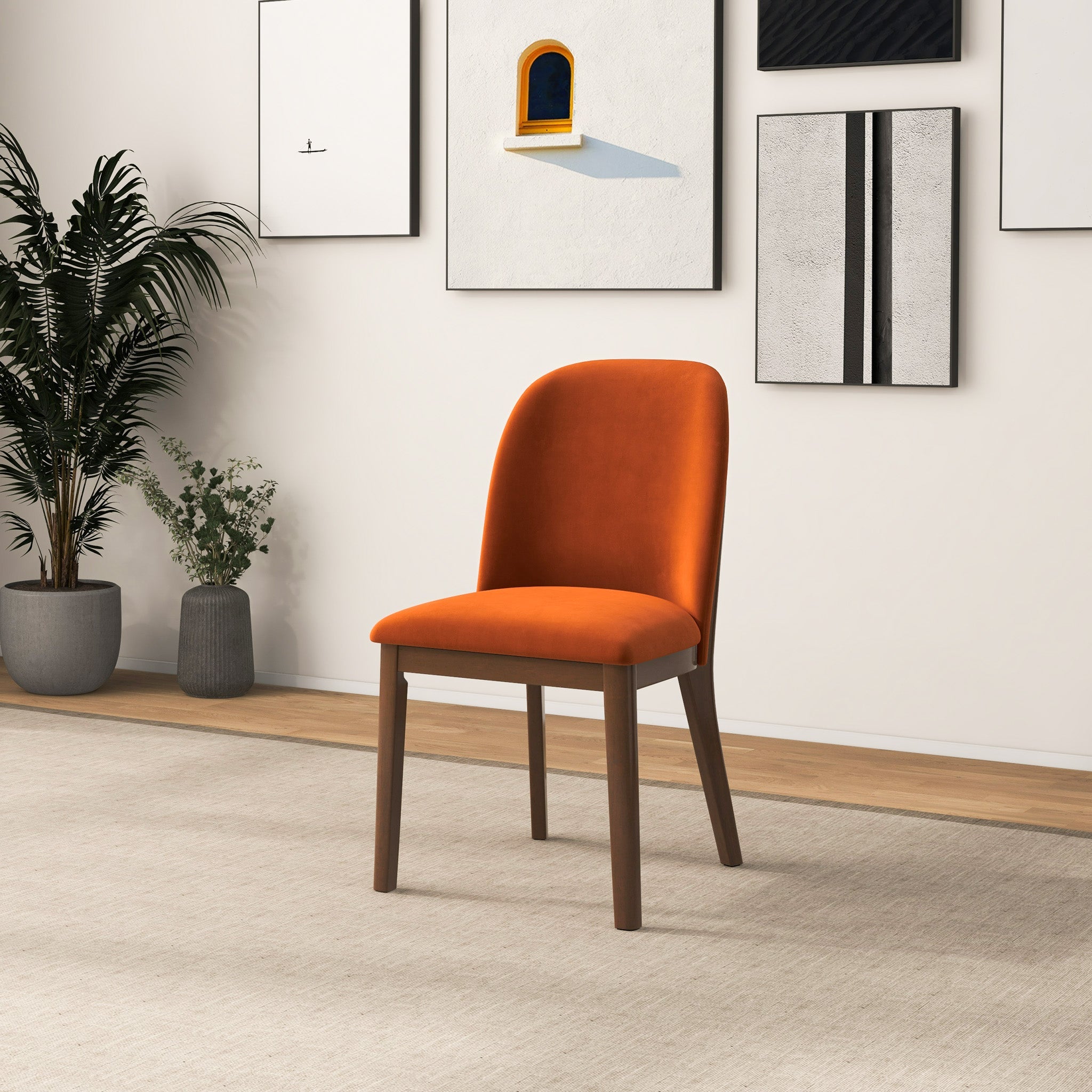 English Elm Kaitlyn Dining Chairs - Thumbnail 3
