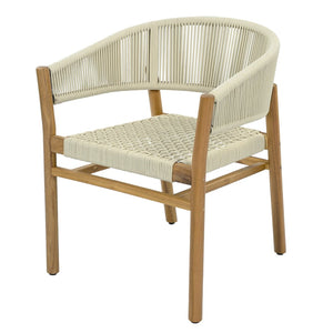 English Elm Modern Chenille Accent Chair with Ottoman Plush Wide Seat Curved Arms for Bedroom Teak+ Beige N719P428476A