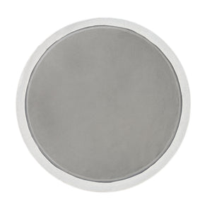 English Elm Dylana Natural Gray Round Fiber Concrete Accent Table – Lightweight Faux Concrete, Eco Cement Modern Chic B2726P246009