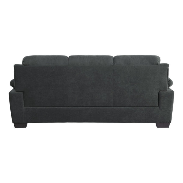English Elm Hugh Channel Tufted Sofa Seats Three with Pocket Coil Cushions for Living Room B056P416893