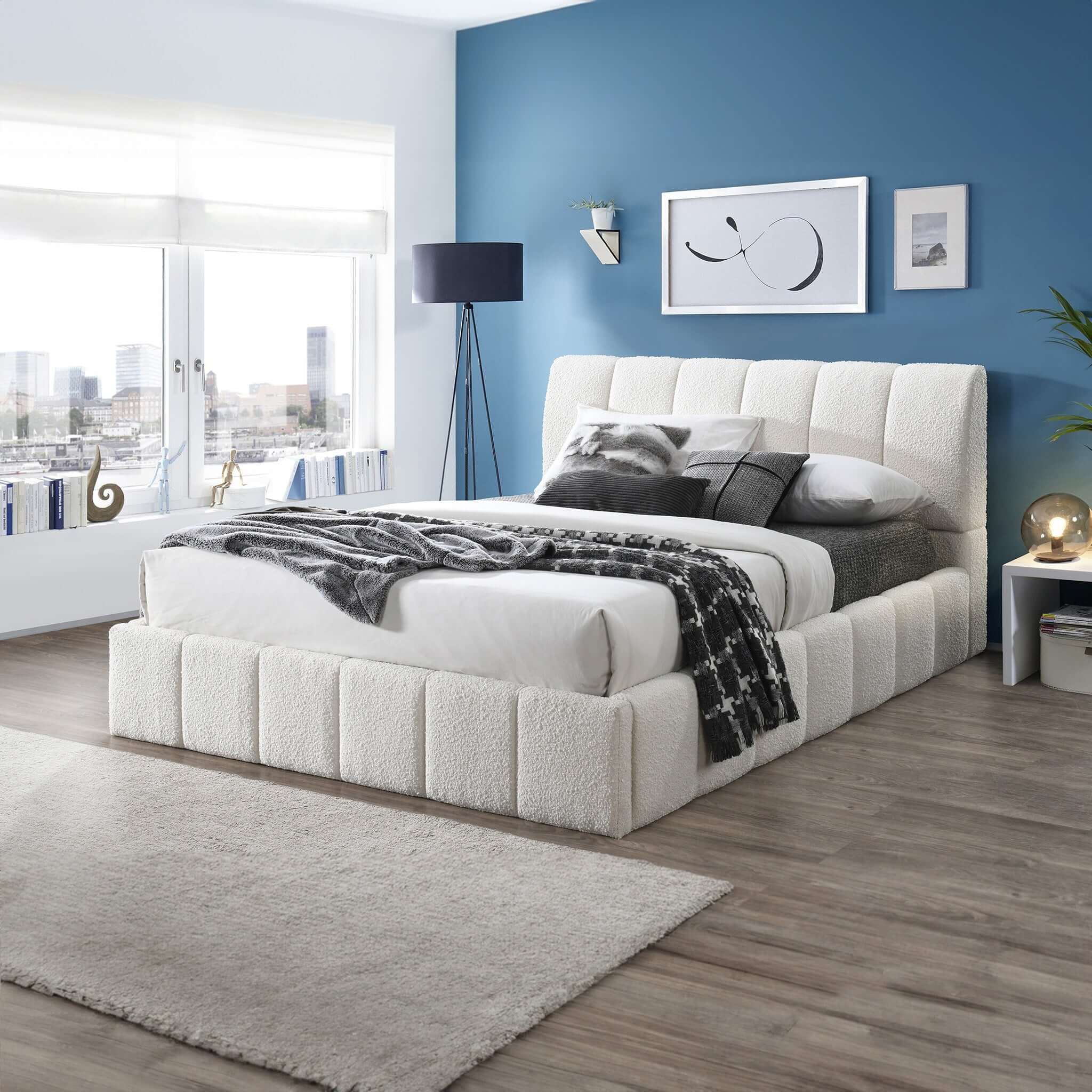 English Elm Hilar Platform Bed - Thumbnail 3