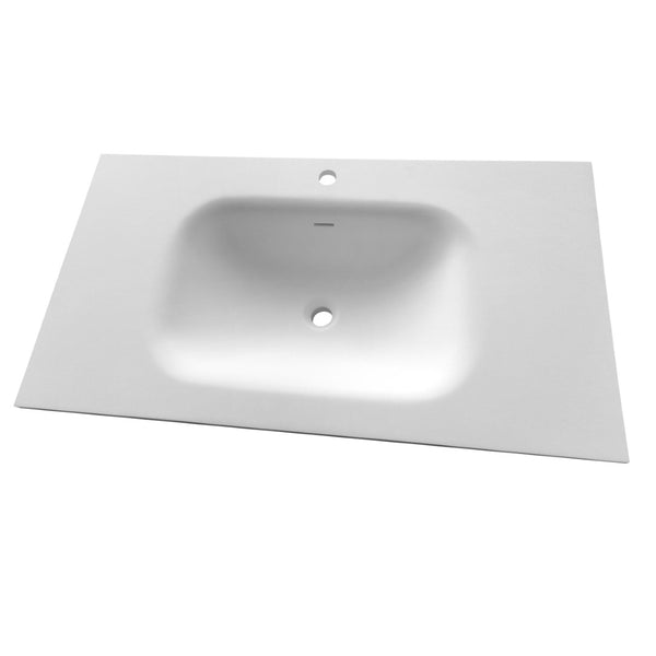 English Elm Stone Resin Vessel Basin Sink Sculptural Countertop Design for Modern Bathrooms T3785P355783