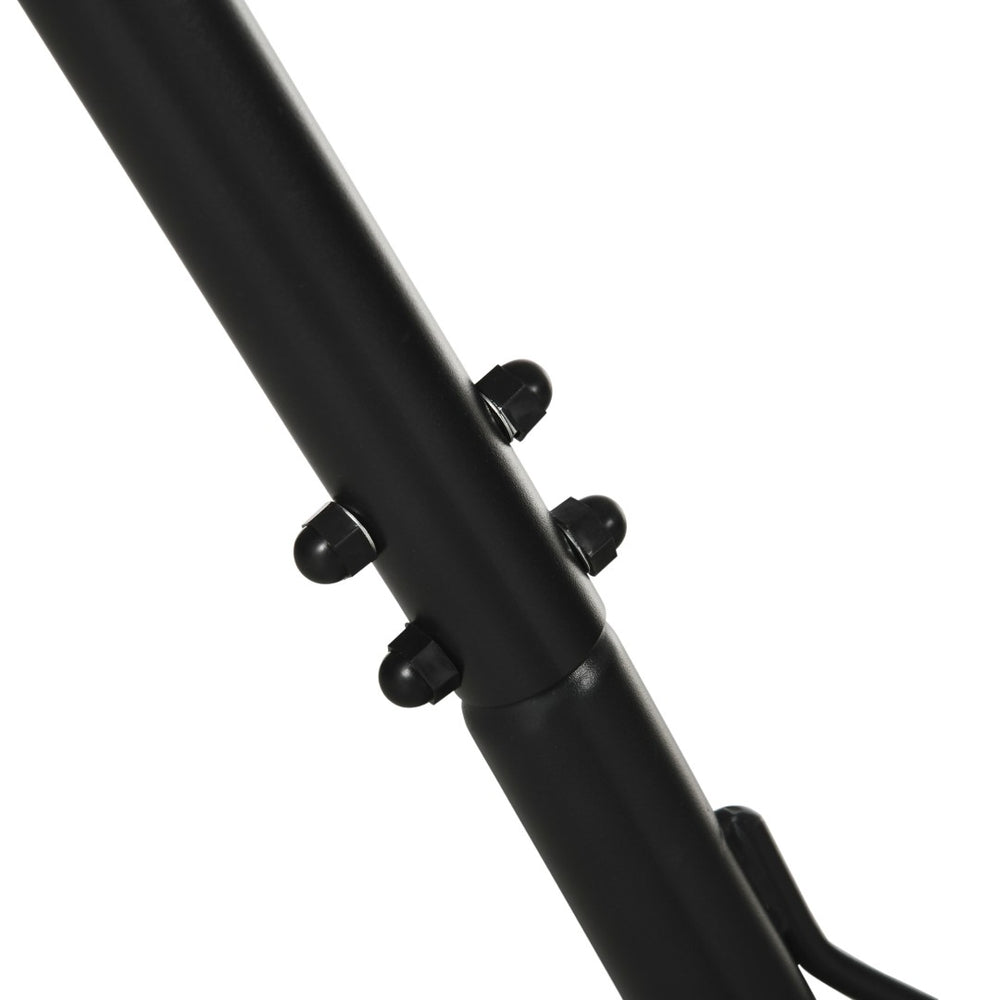 English Elm Outsunny Adjustable Hammock Stand 10-13Ft - Heavy-Duty, Portable, Space-Saving For Indoor & Outdoor Relaxation W2225P174064-GIGA