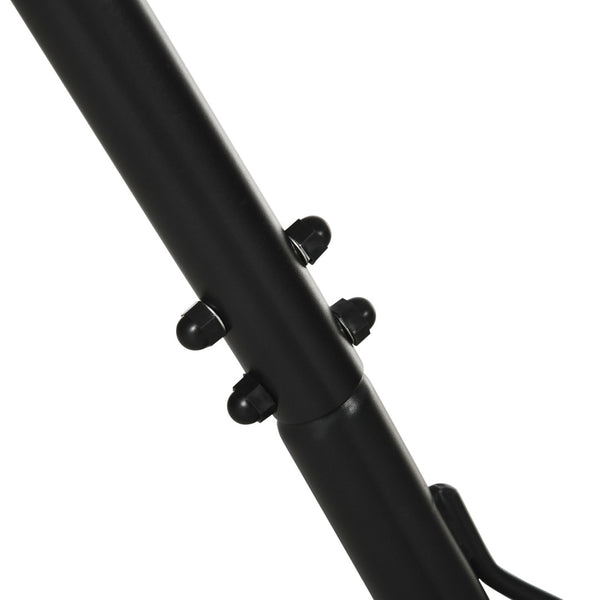 English Elm Outsunny Adjustable Hammock Stand 10-13Ft - Heavy-Duty, Portable, Space-Saving For Indoor & Outdoor Relaxation W2225P174064-GIGA