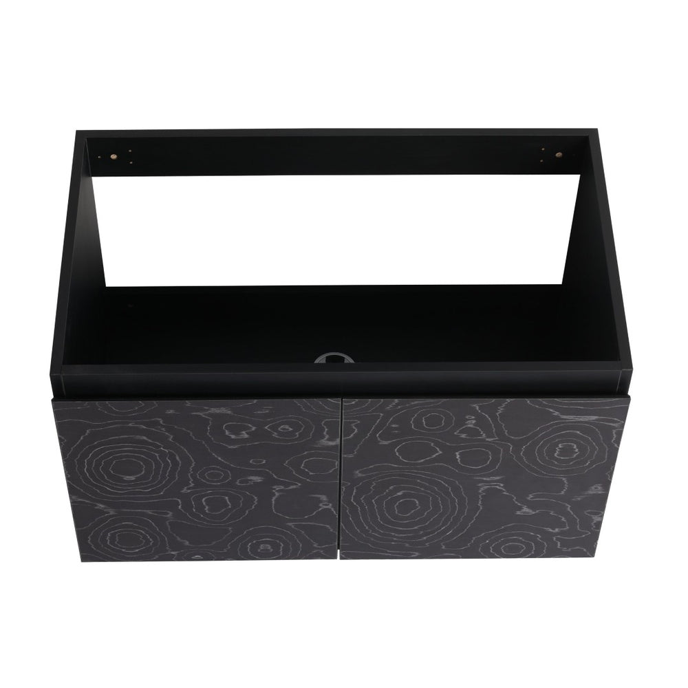 English Elm 30'' Floating Wall-Mounted Bathroom Vanity With Ceramic Sink & Soft-Close Doors For Modern Spaces P2 W999S00213-GIGA