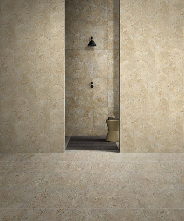 English Elm 12*24 Gold Yellow Beige Honed Marble Tiles - Elegant Natural Stone For Luxurious Floors & Walls W1696P262329