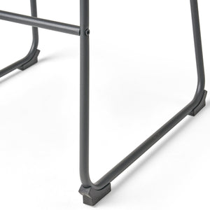 English Elm Christopher Knight Home® - Set of 2 30" Cedric Faux Leather Barstool Vintage Brown — Low Back, Steel Frame, 250lb Capacity, Upholstered Comfort 57583.00