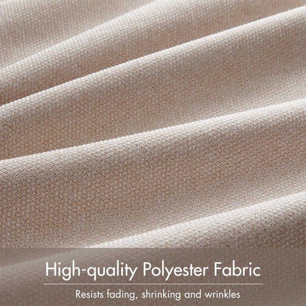 English Elm 2-pk 52x108 Inch Total Blackout Curtain Panels Noise Reducing Bedroom Theater Linen B035P496614