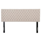 Christopher Knight Home® - Noble House - Jezebel Contemporary Fabric King/Cal King Headboard