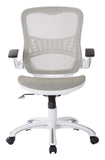 OSP Home Furnishings Riley Office Chair White Mesh