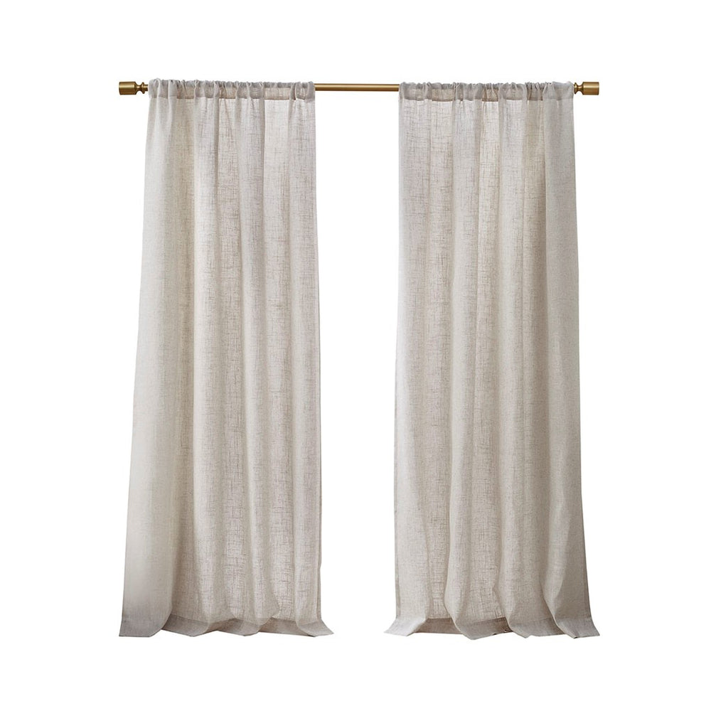 English Elm Linen Blend Light Filtering Cordless Roman Shade 35x64" — Textured OEKO-TEX Fabric, Easy Detach Cleaning Natural 9.45 L x 11.81 W x 3.69 H B035129761