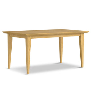 English Elm Colby Contemporary Extendable Dining Table In Oak - Versatile 60-76 Inch Design For Any Occasion B136P266904
