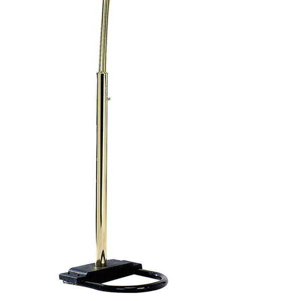 English Elm 84" Metal Floor Lamp with Five Adjustable Arch Arms, Dimmer Switch, Modern Living Room Accent Lighting Gold B072116146