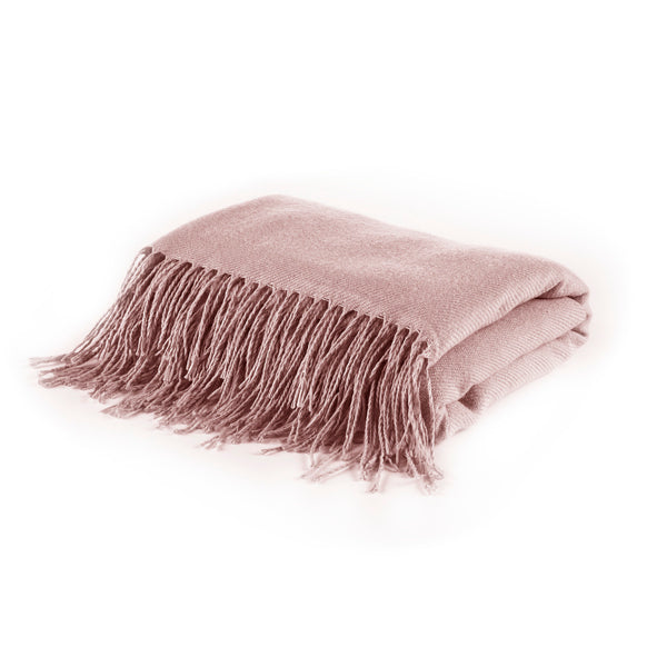 English Elm 7 Piece Printed Seersucker Comforter Set With Cozy Throw Blanket In Taupe/Blush For King Beds B035P266670