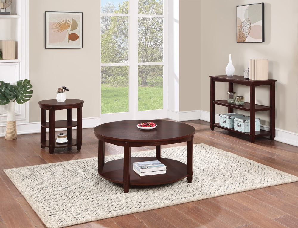 OSP Home Furnishings Lane End Table Espresso