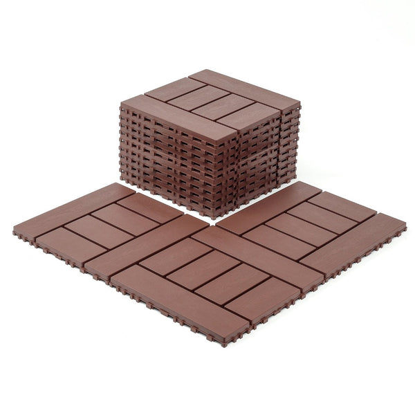 English Elm H Style Interlocking Pp Deck Tiles Tool Free Patio Flooring for Balcony or Poolside W3022P251848