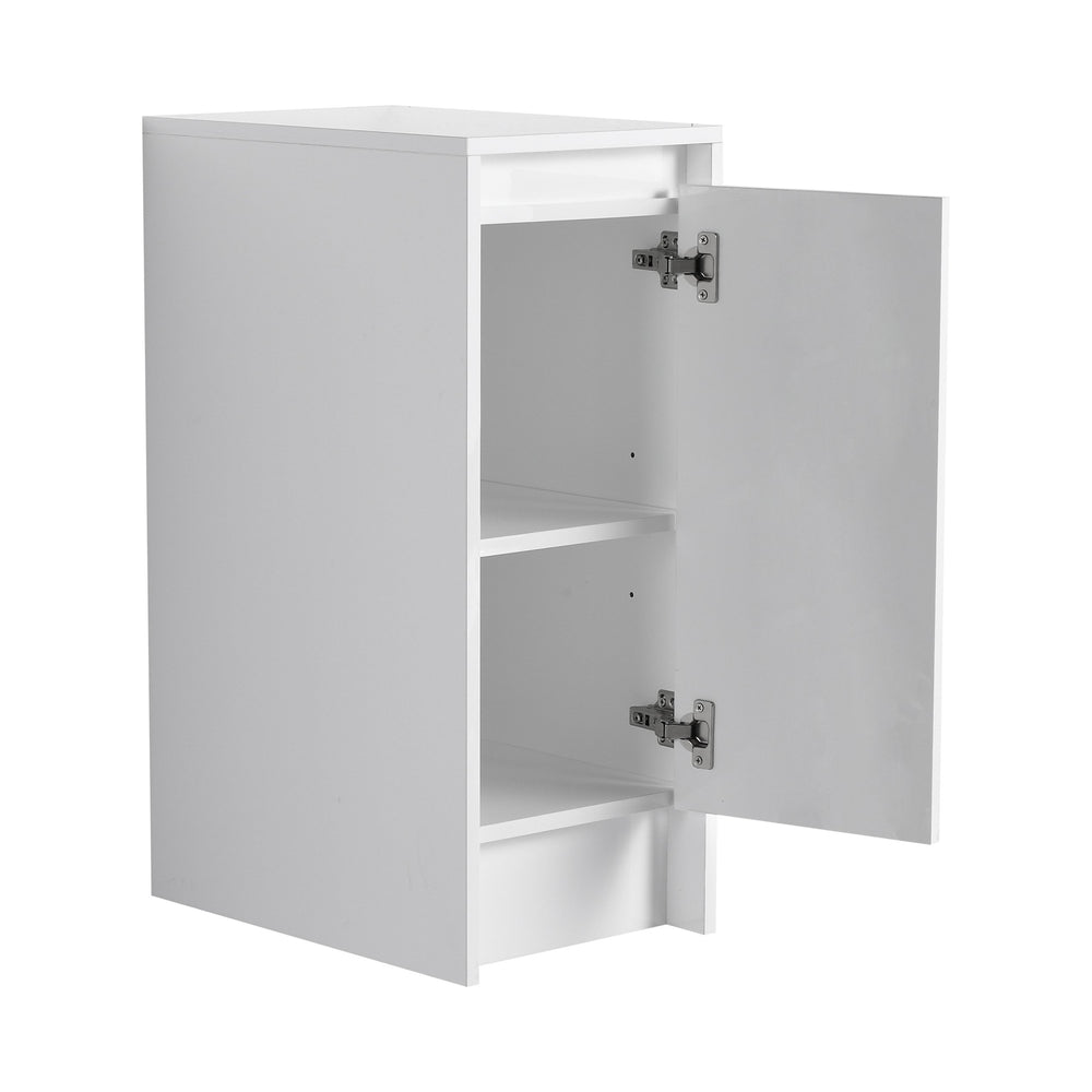 English Elm 72 Inch Freestanding Bathroom Vanity Set With Resin Sink, Storage Cabinets & Soft-Close Doors W999S00300