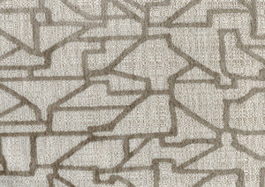 English Elm Modern Elegance Comfort Sofa Set - 3-Piece Cream Chenille Living Room Furniture With Pillows B011S01508