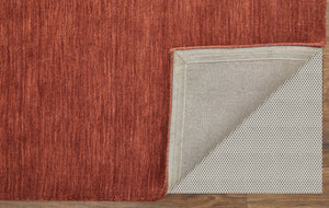 Feizy Rugs Luna Hand Woven Wool Area Rug - Stylish, Stain-resistant, Perfect For High Traffic Spaces & Decor Orange,Red Wool 5798049frst000i6a