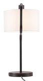 Middlemist Table Lamp White 56146 Zuo Modern