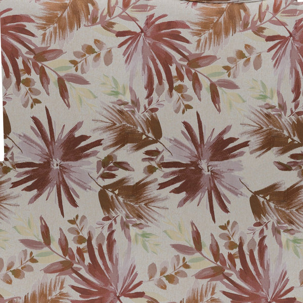 English Elm Wallace & Bay - Red Floral Accent Chair with Crimson Blooms, Engineered Wood, Compact 22"W x 31"H Stylish Seat B2709P212460