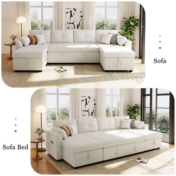 English Elm Swivel Barrel Accent Chair Chenille Tufted Round Club Seat for Living Room Lounge Beige N719S002210A