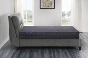 English Elm 11-inch Gel-Infused Memory Foam Hybrid Mattress Queen Size - 4-Layer Cooling Support, Pocket Coils Dark Gray 15 L x 15 W x 42 H B011P212568