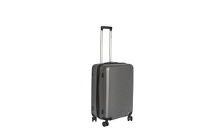 English Elm 2025 Hardshell Abs Luggage Set with Spinner Wheels and Built-in Lock for Secure Travel Gray W2710P453976