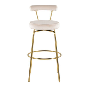 English Elm Chair Set of 2 Mid-century Modern Upholstered Dining Accent with Tapered Wood Legs B202P471223