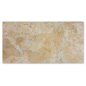 English Elm 12*24 Gold Yellow Beige Honed Marble Tiles - Elegant Natural Stone For Luxurious Floors & Walls W1696P262329
