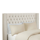 Madison Park Amelia Transitional Upholstery Headboard MP116-0355 Cream