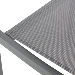 English Elm Christopher Knight Home® - Outdoor Modern Aluminum Dining Chair with Mesh Seat | Durable Patio Seating, Sleek Stable Design Gray 66800.00GRY