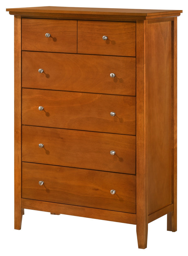 English Elm Hammond Elegant Silver Champagne Dresser with Dovetail Drawers, Soft-Close Hardware, Durable Veneer Finish Oak 52 L x 35 W x 21 H B078108322