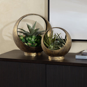 Crestview Collection Sansa Containers - Elegant China Accessories By Crestview For Stylish Home Organization & Decor   Cvdzep053