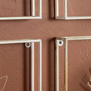 Crestview Collection Arabello Wall Decors Set Of 4 - Stylish Crestview China Art Pieces For Elegant Home Interiors   Cvdzep060