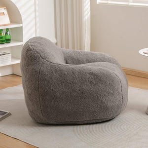 English Elm Bean Bag Chair - Ultra-Comfy Memory Foam Giant Sofa With Armrests For Living Room & Bedroom Use W2200P247796