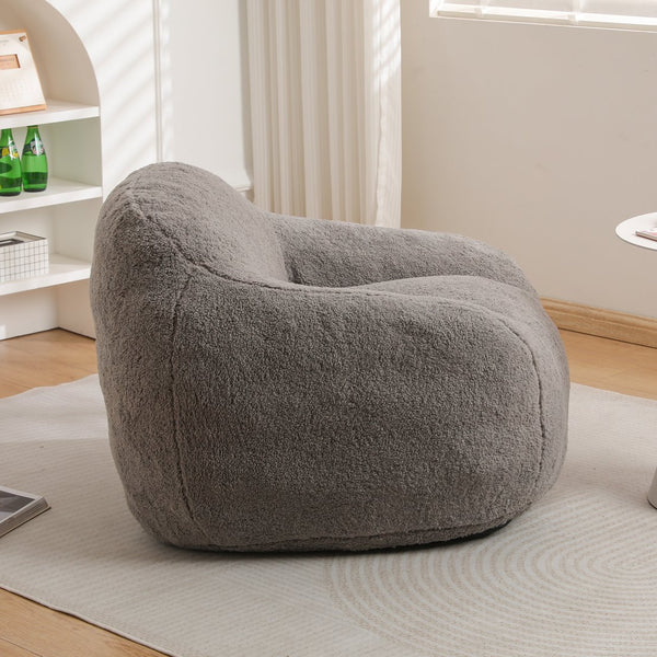 English Elm Bean Bag Chair - Ultra-Comfy Memory Foam Giant Sofa With Armrests For Living Room & Bedroom Use W2200P247796