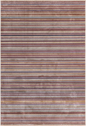 Unique Loom Deepa Static Machine Made Geometric Rug Multi, Gray/Ivory/Light Blue/Light Brown/Burgundy 5' 3" x 7' 10"
