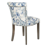 OSP Home Furnishings Kendal Chair Paisley Blue