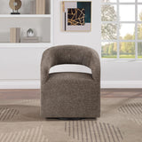 OSP Home Furnishings Devin Swivel Chair Charcoal