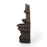 Christopher Knight Home® - Noble House - Majestad Fountain, Antique Light Brown