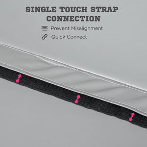 English Elm Soozier Foldable Pole Dance Mat with High Density Foam Core for Home Fitness W2225P200438