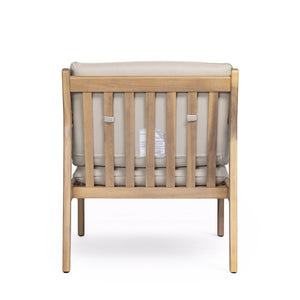 English Elm Christopher Knight Home® - Outdoor 29" Seat Height Aluminum Barstools with Rope Scallop Backrest, Rust-Resistant Patio Set Light Teak N772P247684L