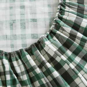 English Elm 3 Twin Cotton Flannel Sheet Set - Cozy Pine Branch Print, Soft Breathable 100% Cotton Bedding Green Multi 13.78 L x 10.63 W x 4.25 H B035P381356