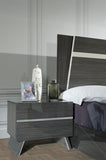 VIG Furniture Eastern King Nova Domus Emporio Italian Modern Grey Bedroom Set VGACEMPORIO-SET-EK