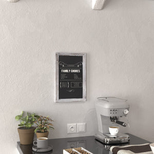 English Elm Canterbury Magnetic Chalkboard Sign Set of 10 - Versatile Wall-Mount Memo Boards for Home & Business White Wash 11"W x 0.75"D x 17"H 10-HGWA-GDIS-CRE8-662315-GG