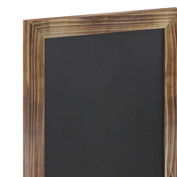 English Elm Canterbury Magnetic Chalkboard Sign Set of 10 - Versatile Wall-Mount Memo Boards for Home & Business Torched Brown 11"W x 0.75"D x 17"H 10-HGWA-GDIS-CRE8-762315-GG