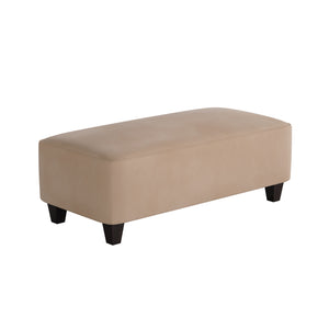 Fusion Bella Blush Cocktail Ottoman - Stylish Padded Centerpiece For Living Room Or Family Space Decor Mauve W,100% Polyester 100-c Bella Blush Cocktail Ottoman